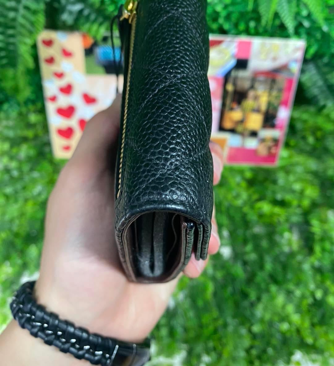 Chanel small flap wallet