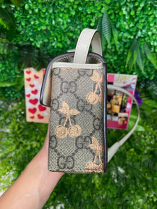 Gucci padlock berry (berry) print mini bag